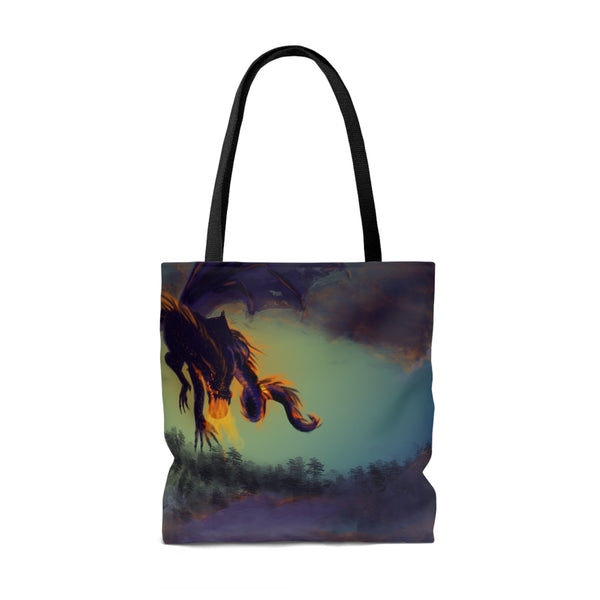 Dragon AOP Tote Bag