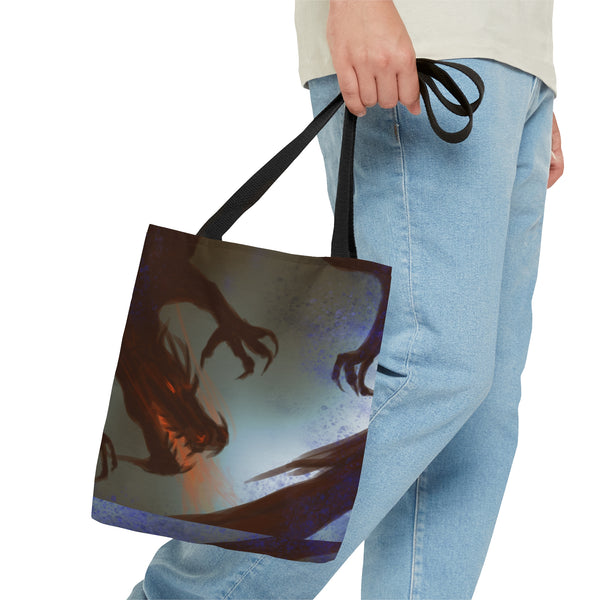 Flying Dragon AOP Tote Bag
