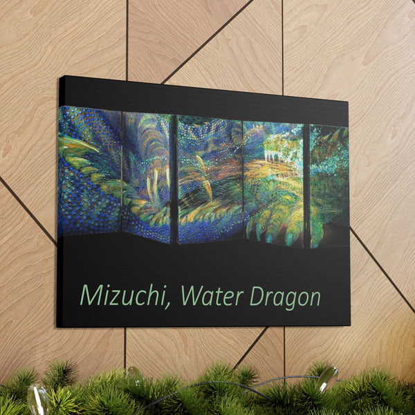 Water Dragon Canvas Gallery Wraps