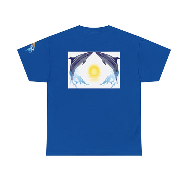 Dolphin Love Unisex Heavy Cotton Tee