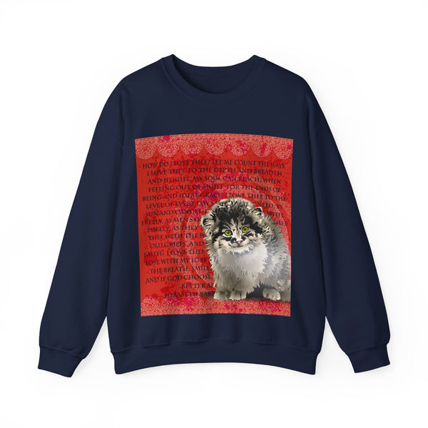 Love Pallas Cat Unisex Heavy Blend™ Crewneck Sweatshirt