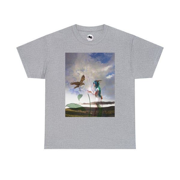 Hawk Goddess Unisex Heavy Cotton Tee