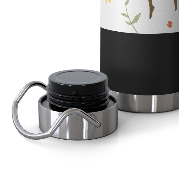 Sunflower Faerie Copper Vacuum Insulated Bottle, 22oz