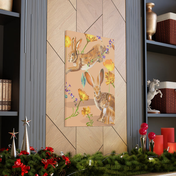 Jackrabbits Canvas Gallery Wraps