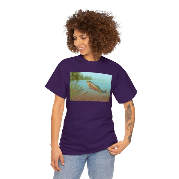 Golden Trout Unisex Heavy Cotton Tee