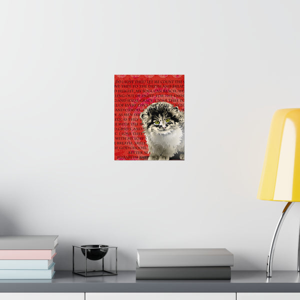 Pallas Cat Love Premium Matte vertical posters
