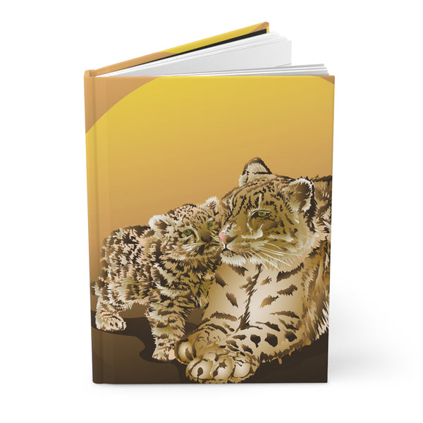 Amur Tiger Love Hardcover Journal Matte