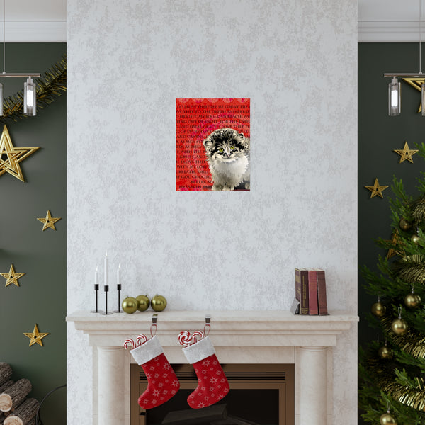 Pallas Cat Love Premium Matte vertical posters