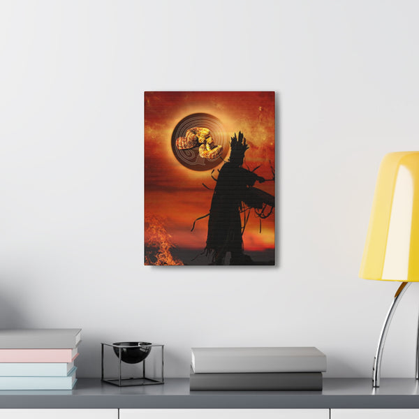 Snake Shaman Canvas Gallery Wraps