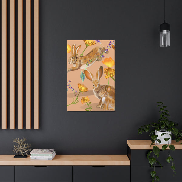 Jackrabbits Canvas Gallery Wraps