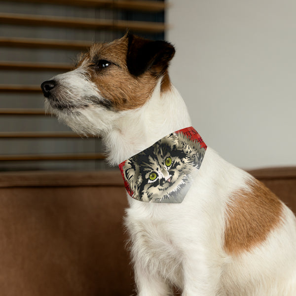 Pallas Cat Pet Bandana Collar