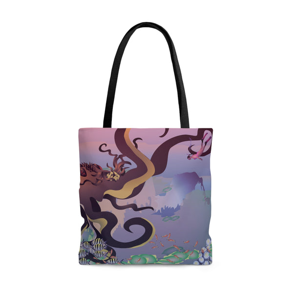 Kracken AOP Tote Bag