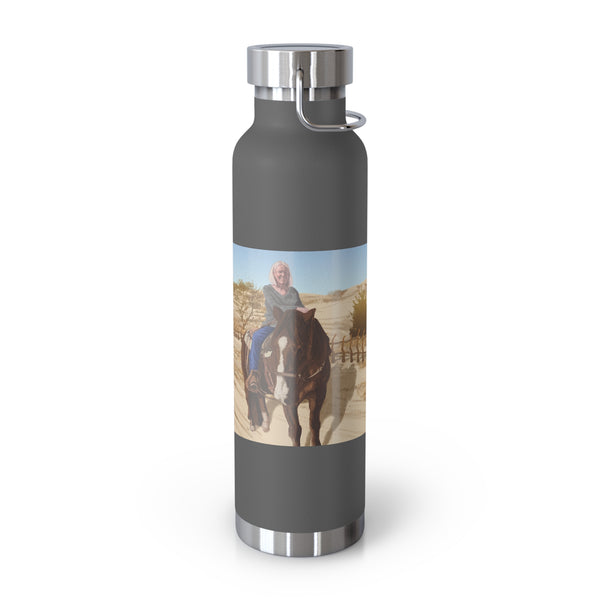 Hank and Friends Copper Vacuum Insulated Bottle, 22oz