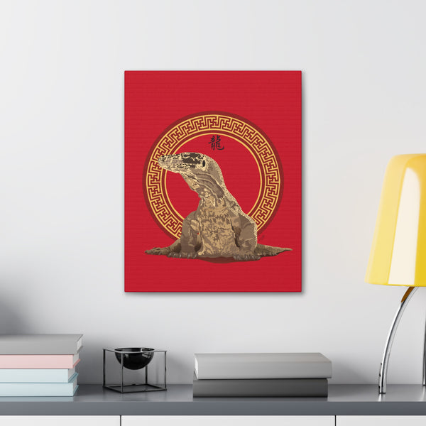 Komodo Dragon Canvas Gallery Wraps