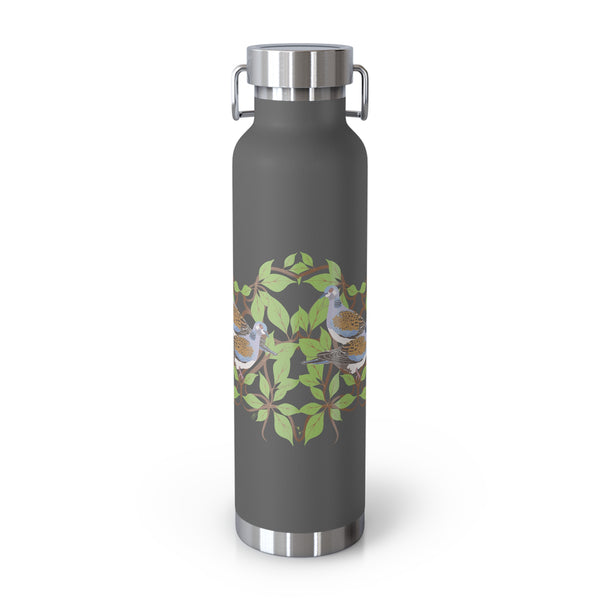 Two Turtle Doves Copper Vacuum Insulated Bottle, 22oz