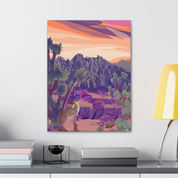 Castle Mountains Canvas Gallery Wraps