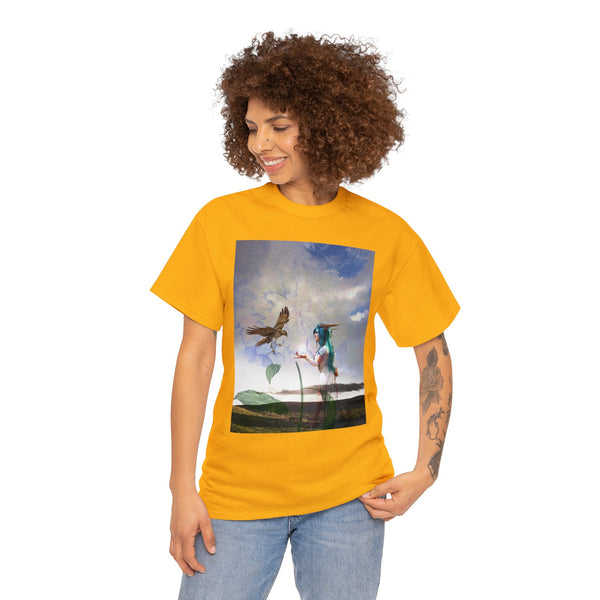 Hawk Goddess Unisex Heavy Cotton Tee