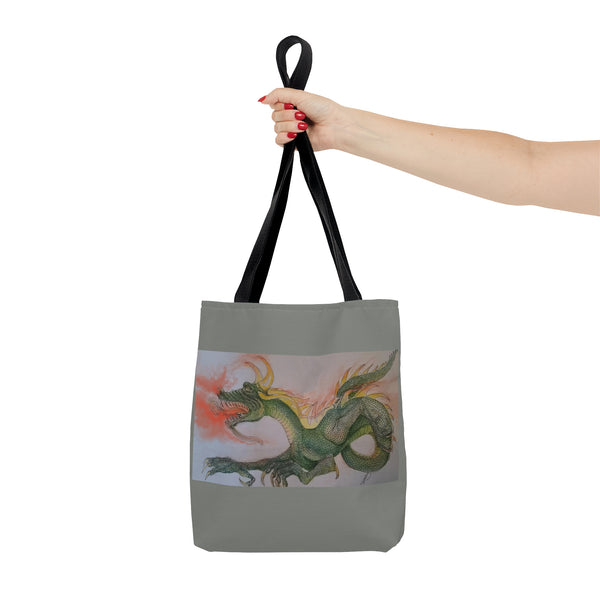 Doodle Dragon AOP Tote Bag