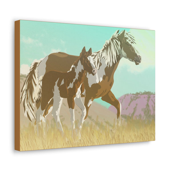 Mare and Colt Gallery Wraps