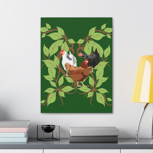 Copy of Partridge in a Pear Tree  Canvas Gallery Wraps