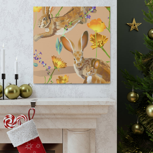 Jackrabbits Canvas Gallery Wraps
