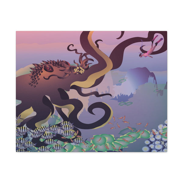 Kracken Canvas Gallery Wraps