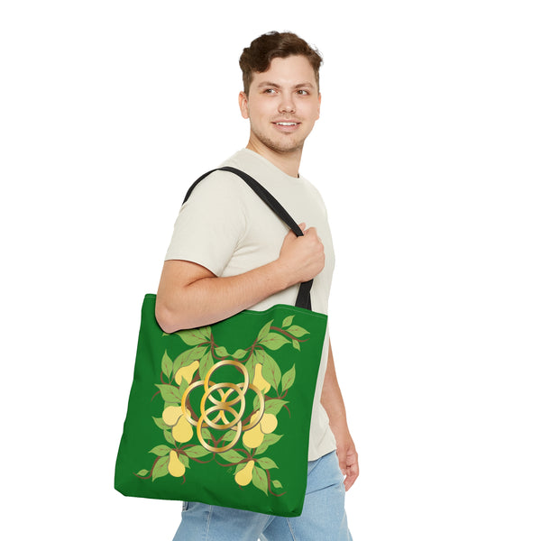 Five Golden Rings of Christmas Tote Bag