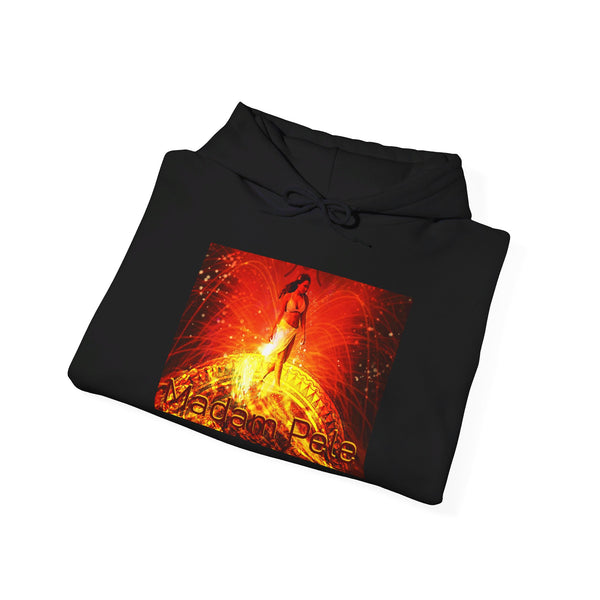 Madam Pele, Volcano Goddess Unisex Heavy Blend™ Hooded Sweatshirt