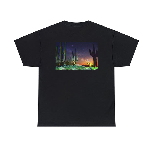 Cactus Glow Unisex Heavy Cotton Tee