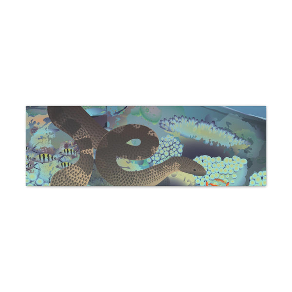 Sea Snake Canvas Gallery Wraps