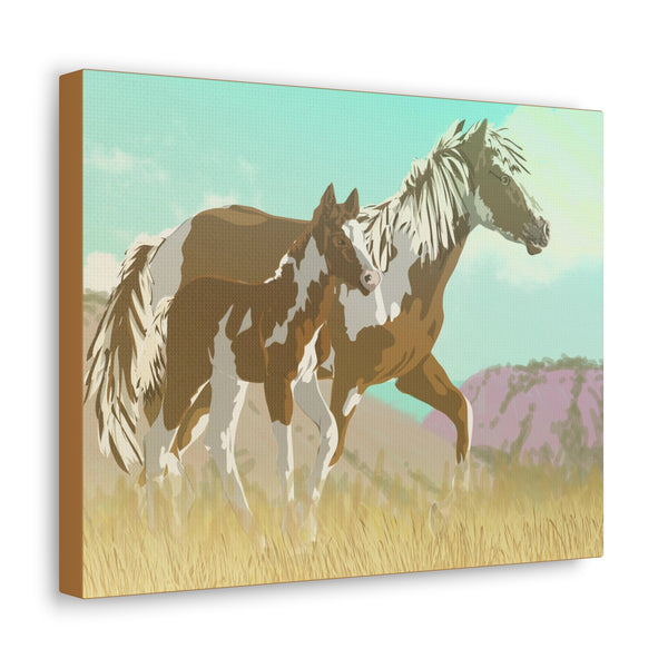 Mare and Colt Gallery Wraps