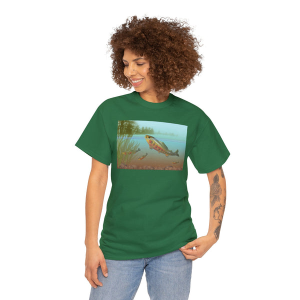 Golden Trout Unisex Heavy Cotton Tee
