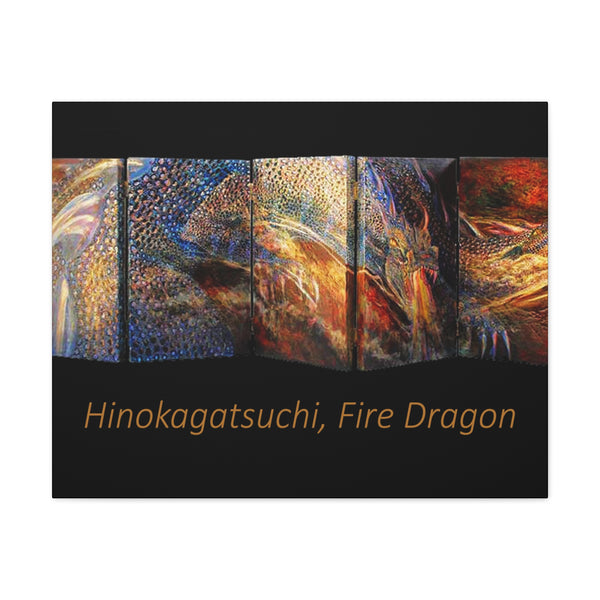 Fire Dragon Canvas Gallery Wraps