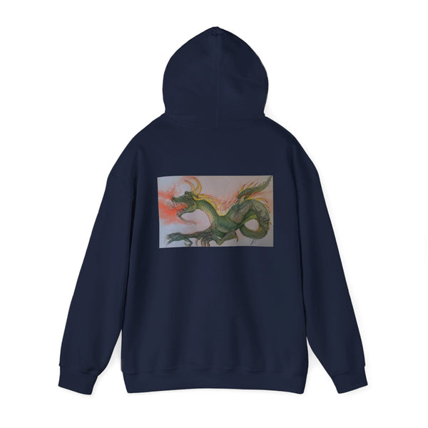 Doodle Dragon Unisex Heavy Blend™ Hooded Sweatshirt