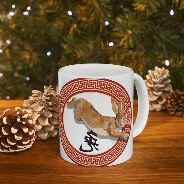 Jackrabbit Ceramic Mug 11oz