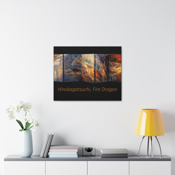 Fire Dragon Canvas Gallery Wraps