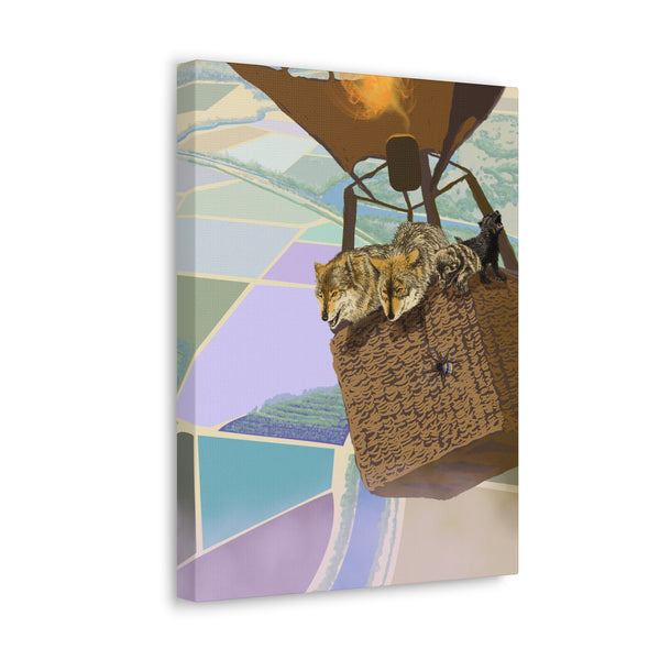 Wolves Adventure  Canvas Gallery Wraps