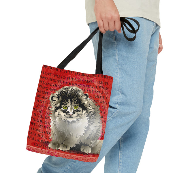 Pallas Cat Love AOP Tote Bag