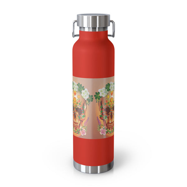 Dia de Muertos Copper Vacuum Insulated Bottle, 22oz