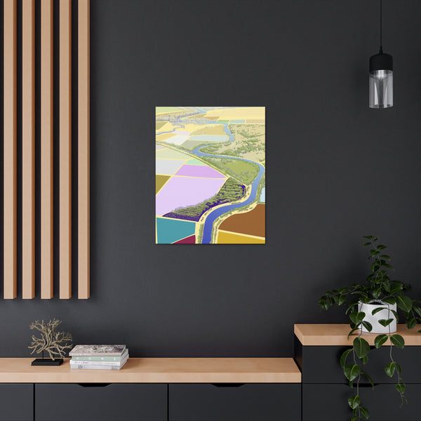 Delta Gold Canvas Gallery Wraps