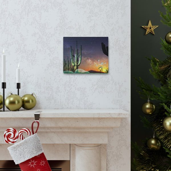 Cactus Glow Gallery Wraps