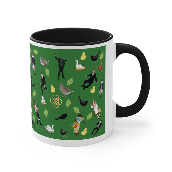 12 Days of Christmas Accent Coffee Mug, 11oz