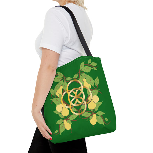 Five Golden Rings of Christmas Tote Bag