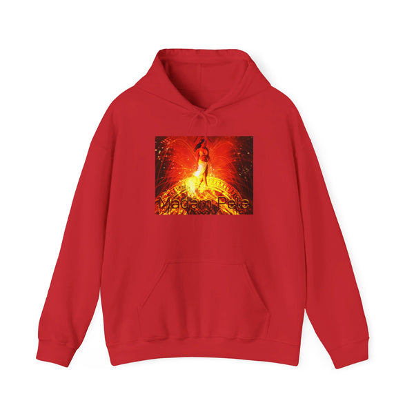 Madam Pele, Volcano Goddess Unisex Heavy Blend™ Hooded Sweatshirt
