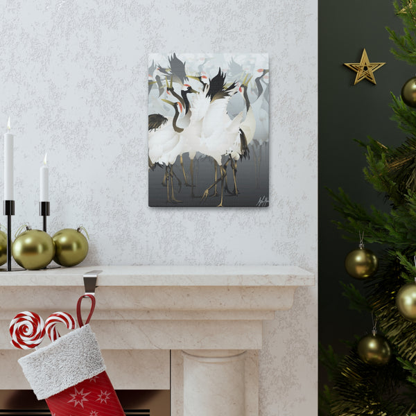 Lucky Cranes Canvas Gallery Wraps