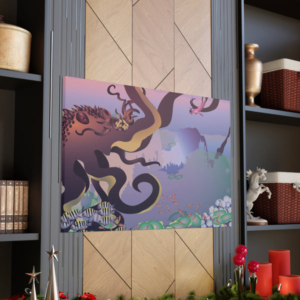 Kracken Canvas Gallery Wraps