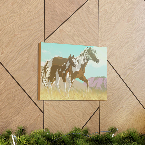 Mare and Colt Gallery Wraps