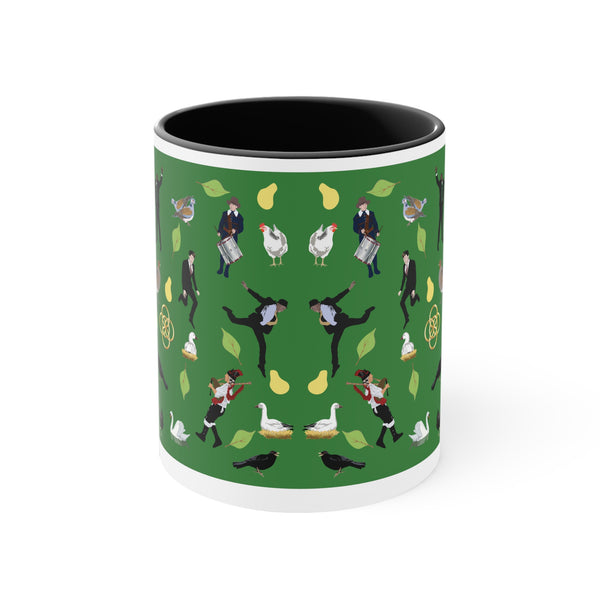 12 Days of Christmas Accent Coffee Mug, 11oz