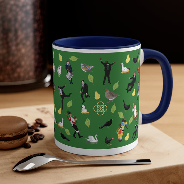 12 Days of Christmas Accent Coffee Mug, 11oz