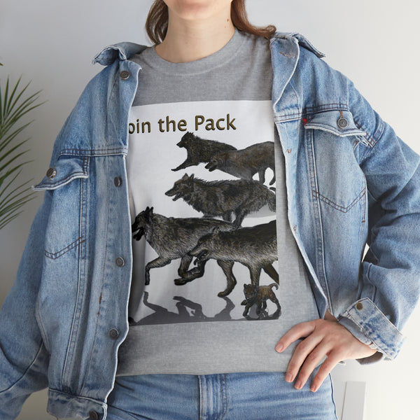 Join The Pack Unisex Heavy Cotton Tee